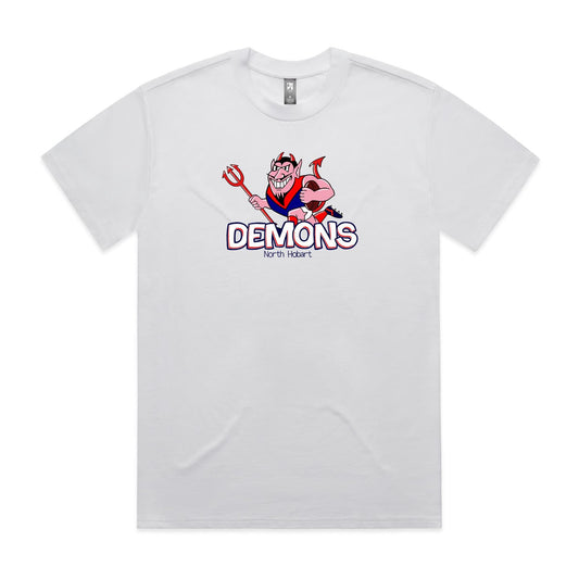 Demons Logo North Hobart Heavy Tee
