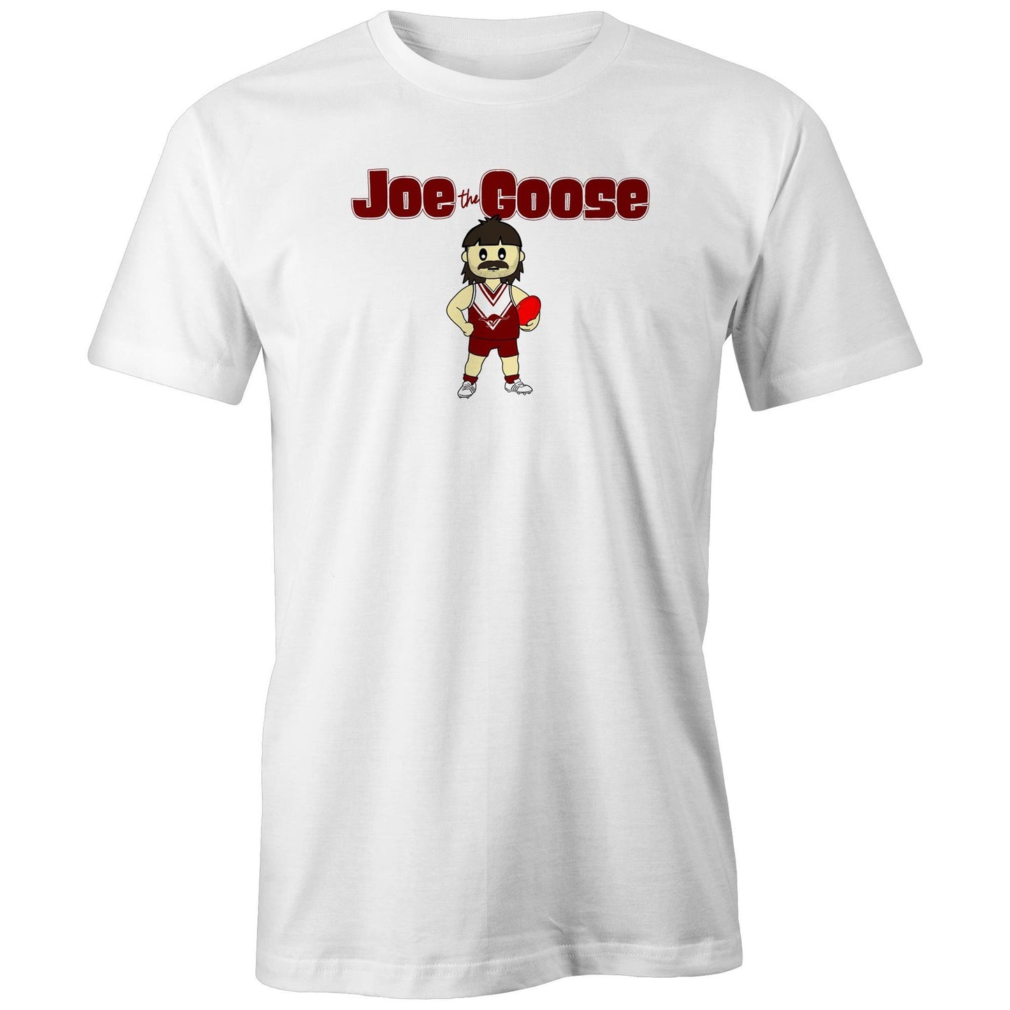 Joe the Goose Maroon n White Classic Tee