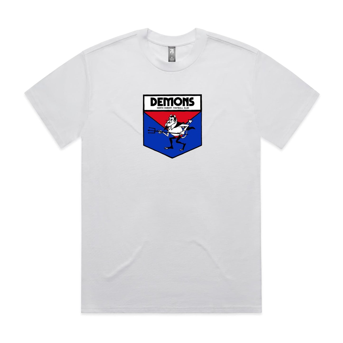 Demons Logo Retro North Hobart - Heavy Tee
