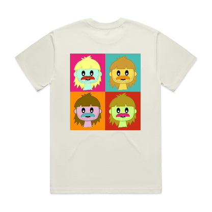 Warhol Goose Heavy Tee (front/back design)