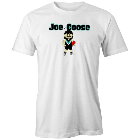 Joe the Goose Black Teal n White Classic Tee