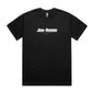 Joe the Goose Apparel Heavy Tee - White on Black