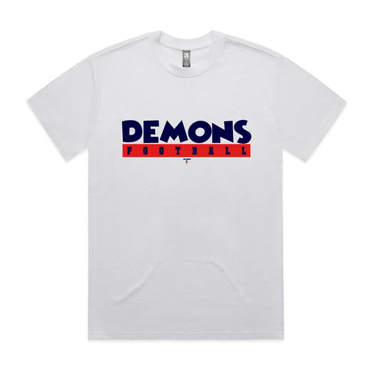 Demons Football North Hobart Heavy Tee